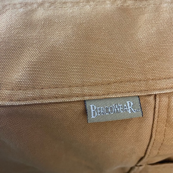 Bercowear Berne Apparel Mens 40 x 32 Overalls Coveralls Tan Brown Work Safety - Picture 5 of 7